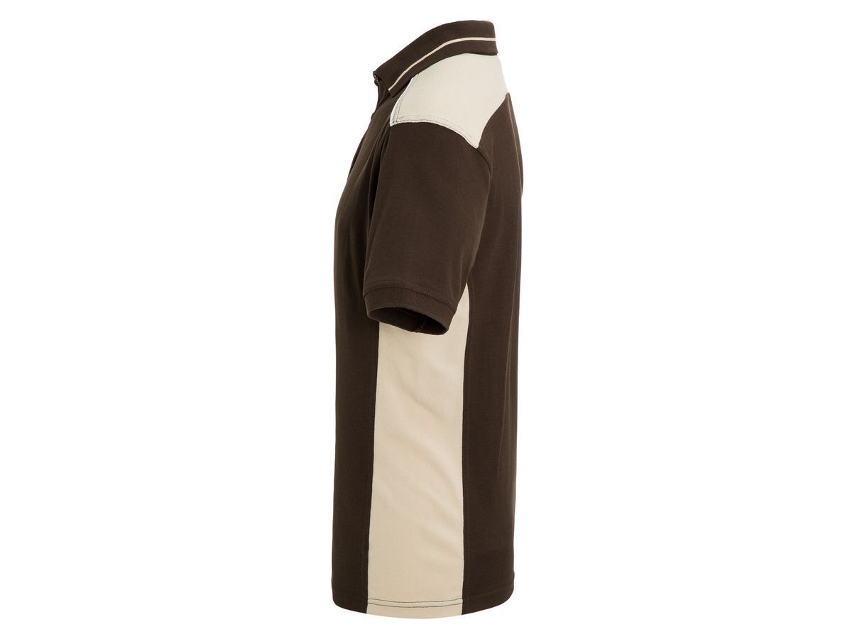 JN Men's Workwear Polo - COLOR - JN858 brown/stone, Größe M